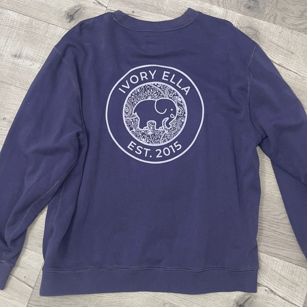 Ivory ella crewneck sweatshirt